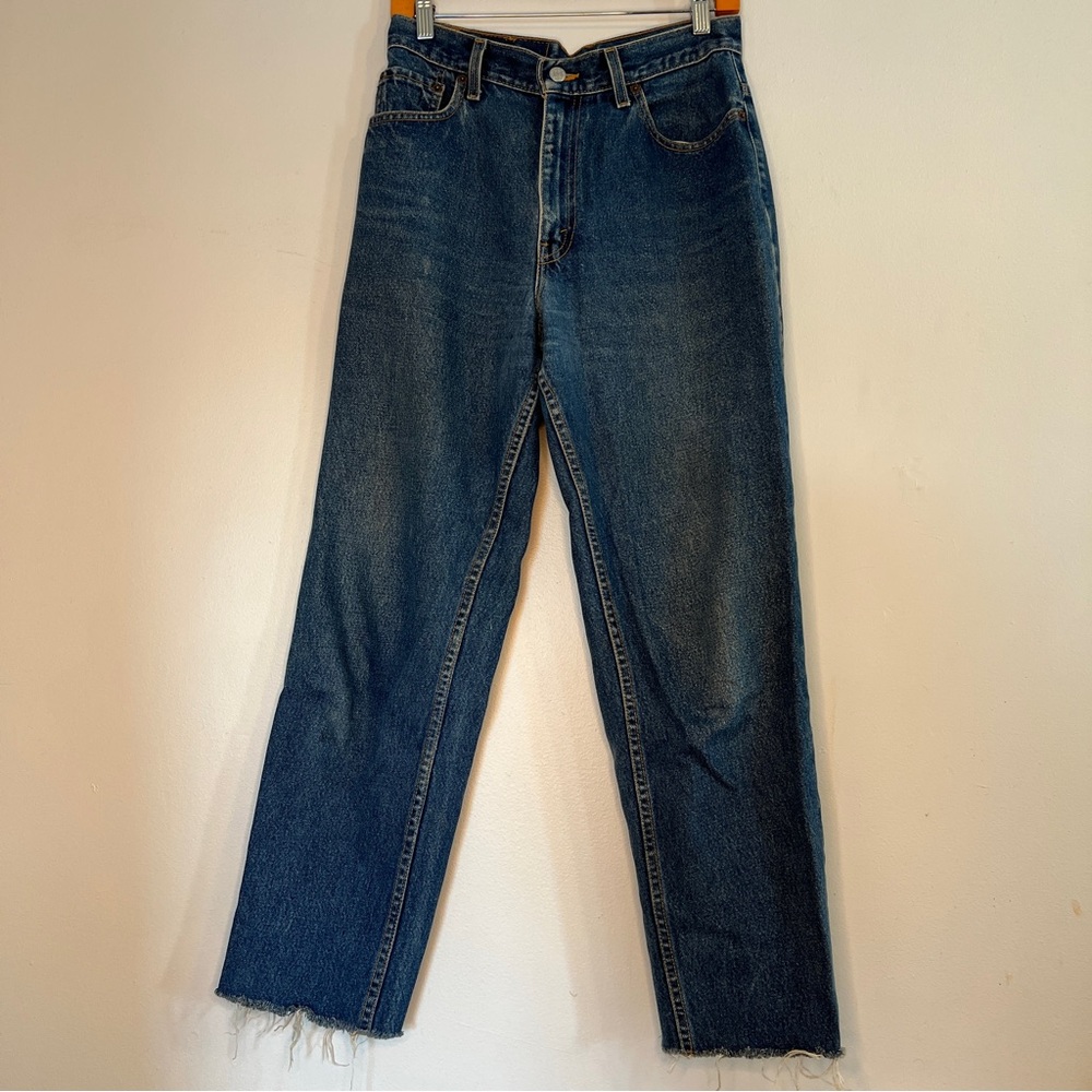 Levi's Women's Straight Leg Jeans - Dark Blue